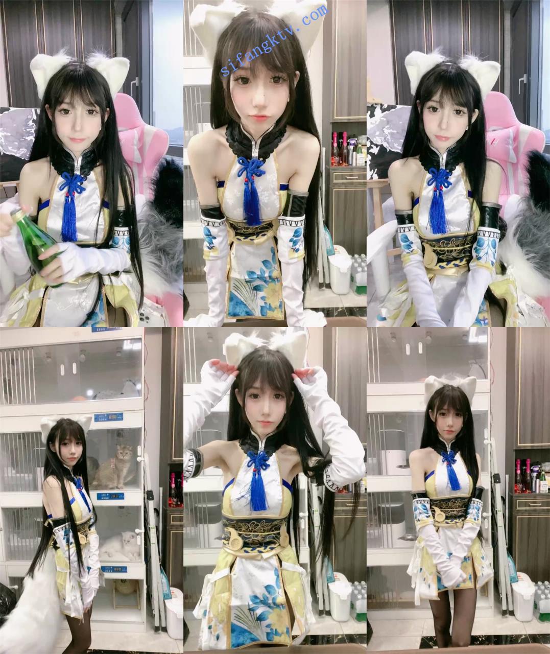 绝对秒射!女神今天超漂亮~ 梨酱 道具狂插!白浆流不停~ 图 05