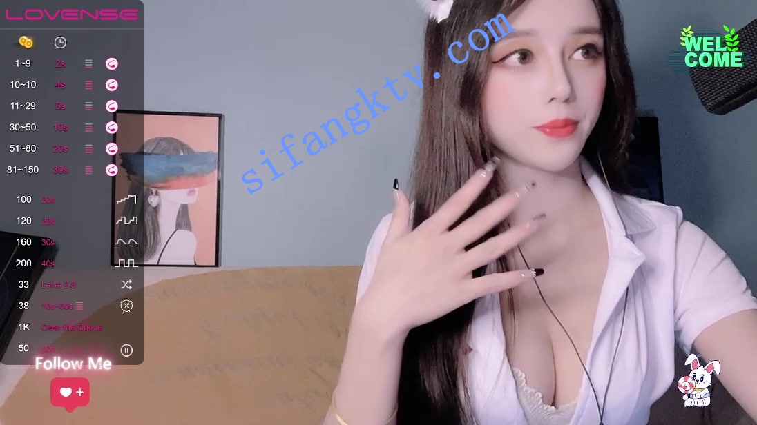 ❤❤❤ Katherine 精致美女带着狐狸头饰超可爱,跳蛋自慰 图 06