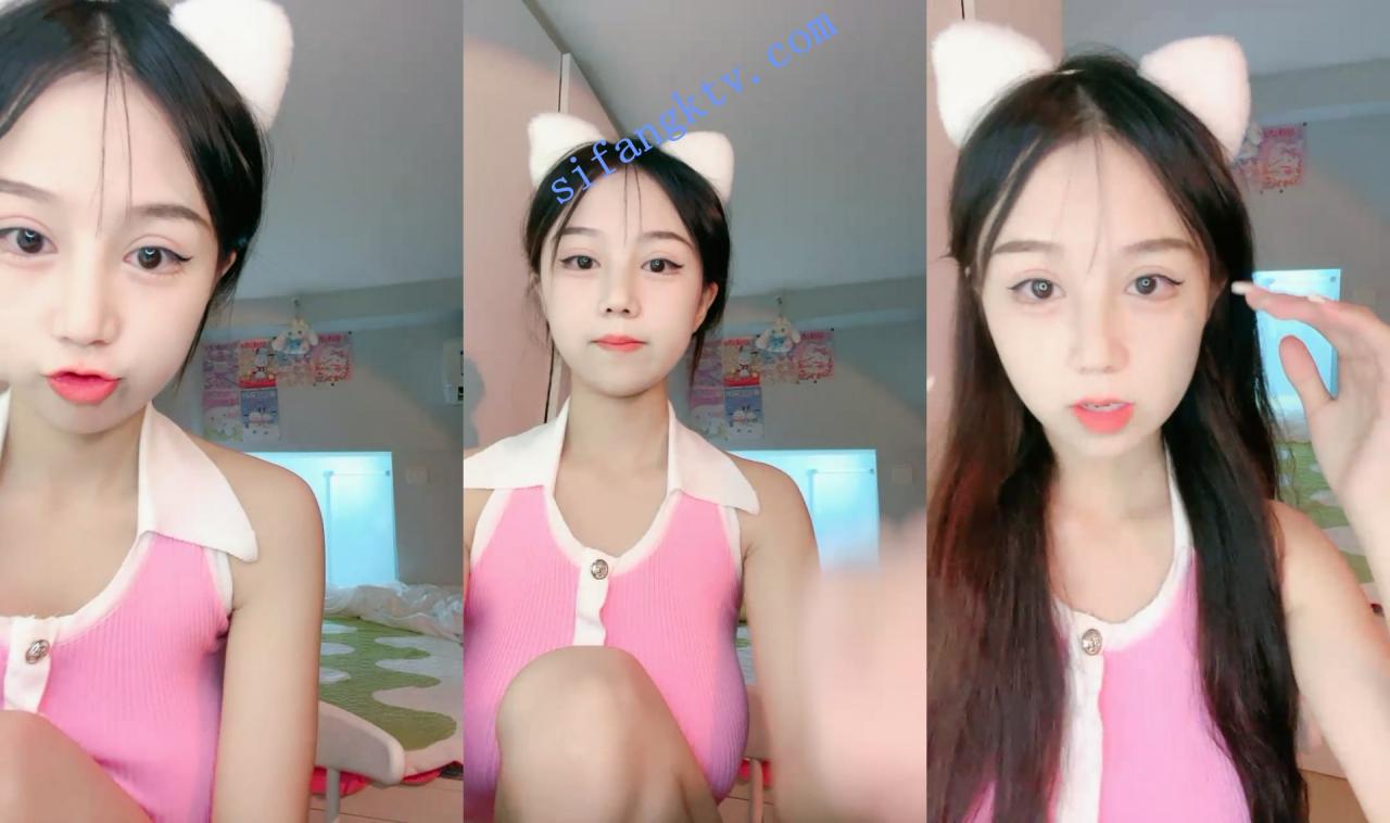♋♋ 小兔崽汁 终于露脸了,原来这么可爱~尤物哦~我射了 图 04