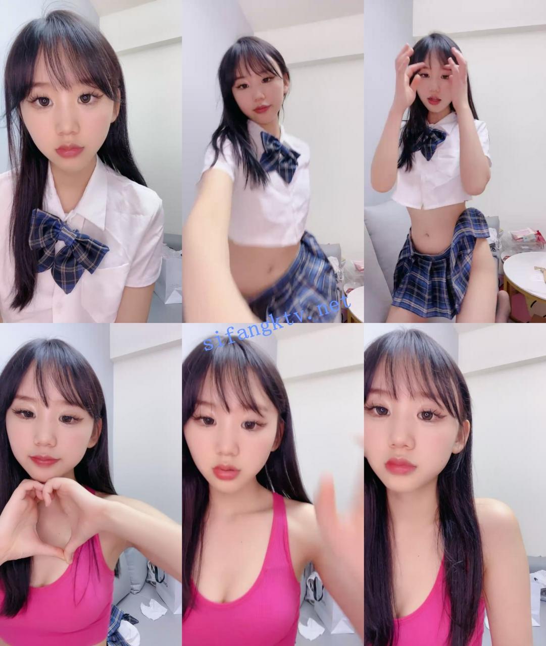 ██仙女姐姐!高颜值校花! 02年的琪琪妹妹 JK制服~狂撸 图 01