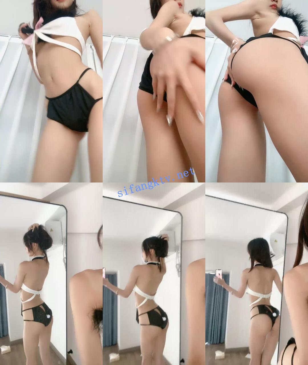 学校里刚跑出来的 兔熊 蛇精身材~柳腰翘屁股 收藏特写! 图 03