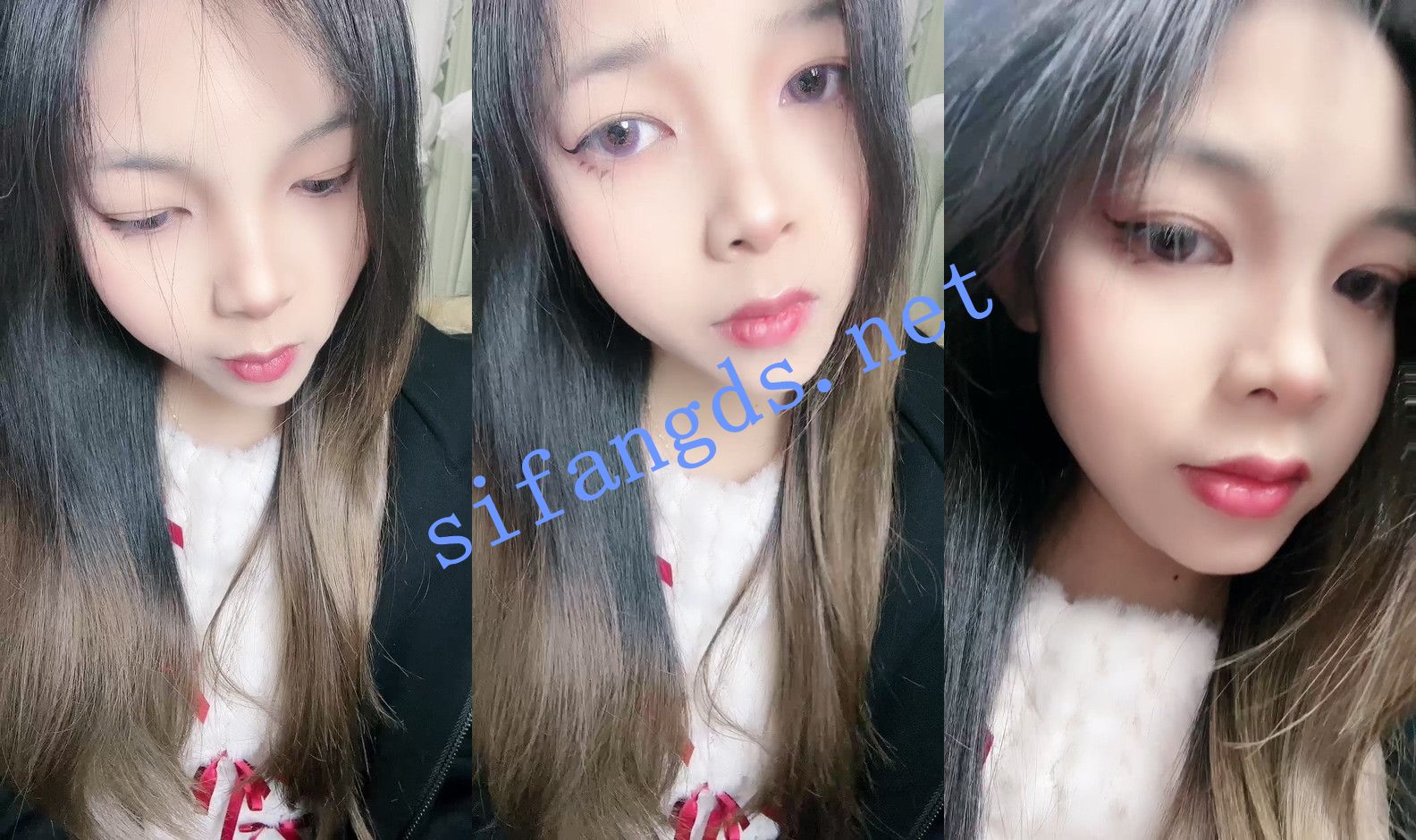 ⚡发育极好楚楚可怜的大眼萌妹全裸插逼!~ 纯欲小狗 ~ 图 01