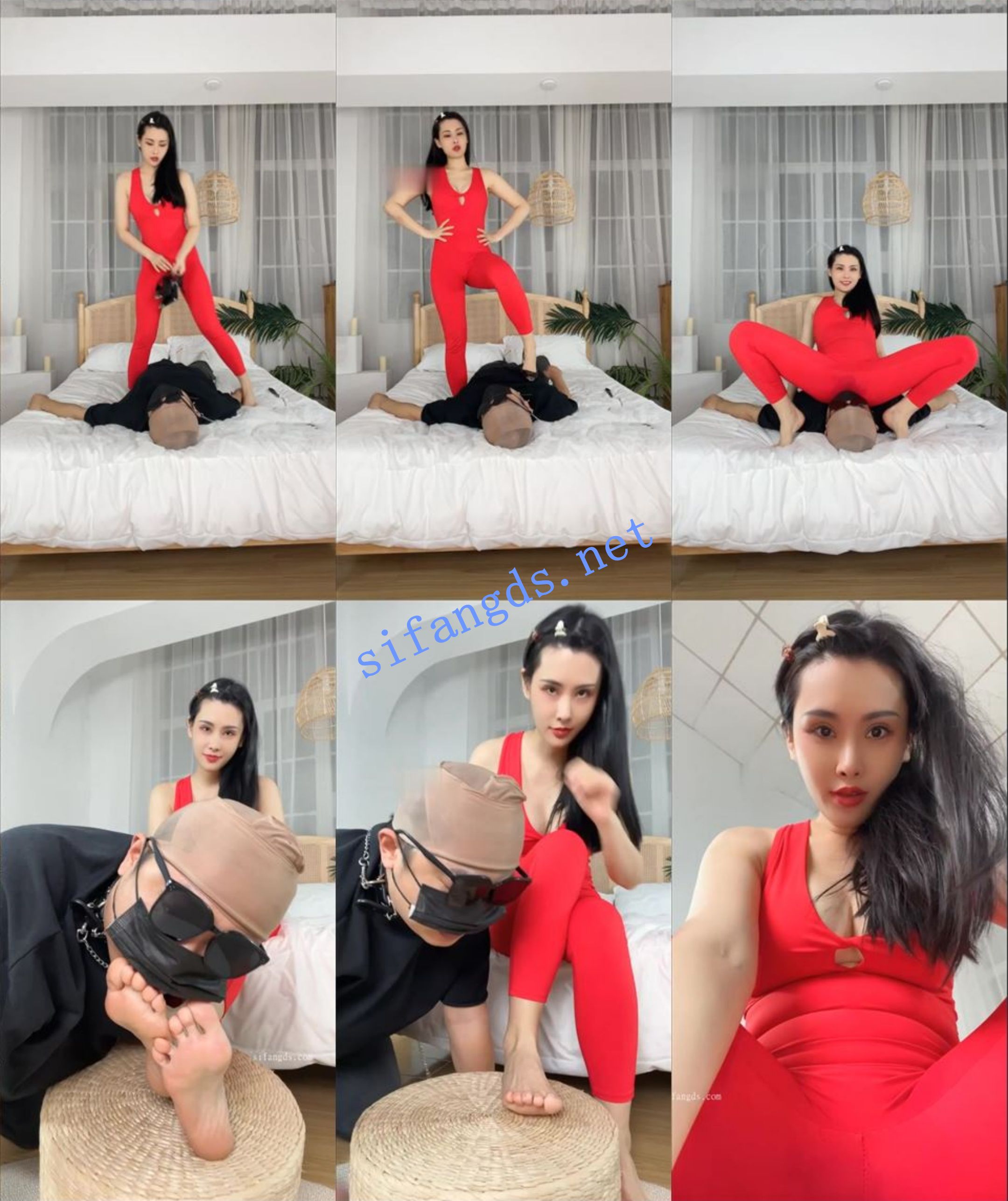 ❤️长腿女王 松紫大人 炸裂剧情骚舞圣水丝足调教榨精 图 07