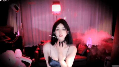 CC 雅恩北北 性感丁字内 皮裤 揉奶巨乳 尺度骚舞 图 06