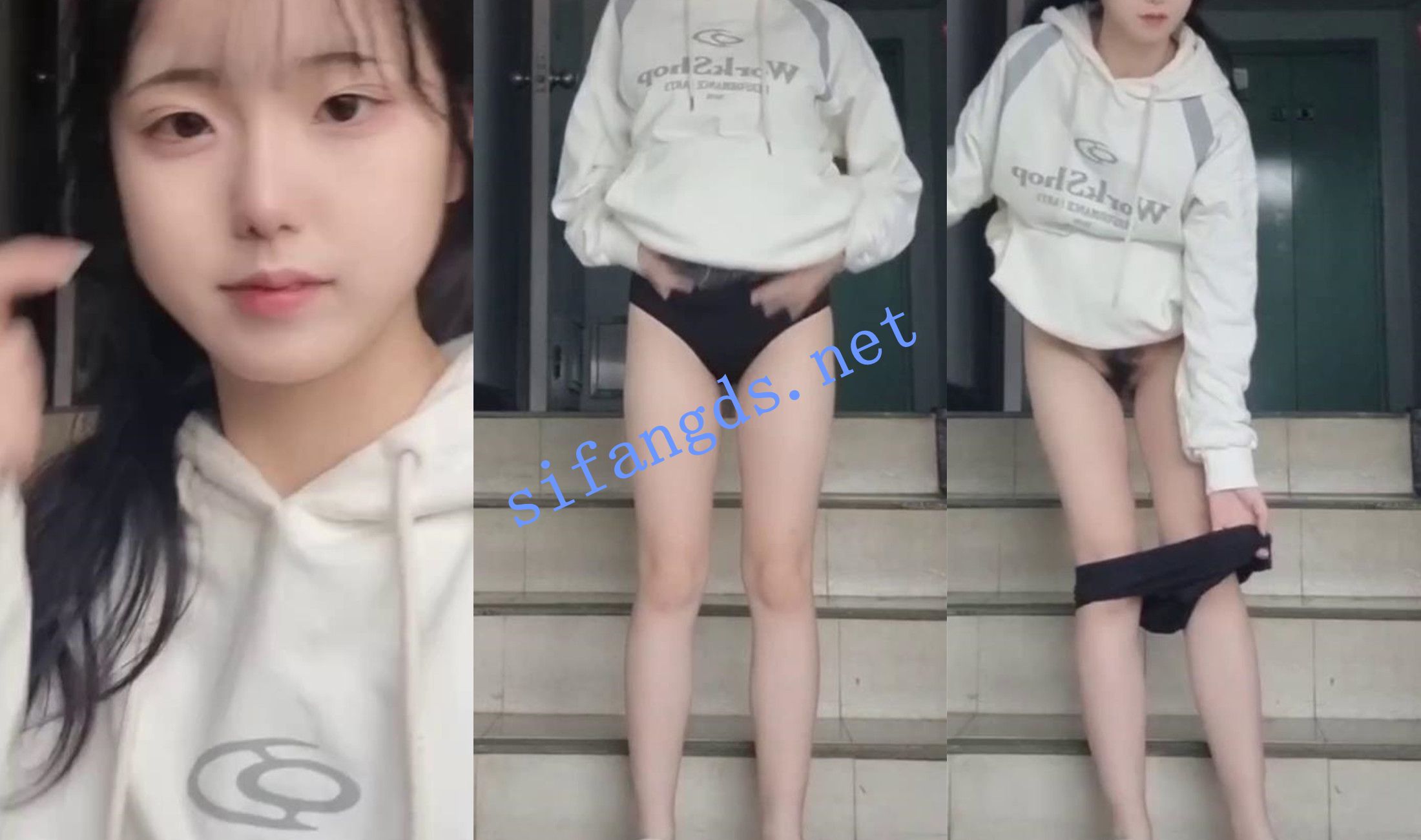 推特卡哇伊少女 soyun 楼道露出紫薇,日后必是顶级福利姬 图 04