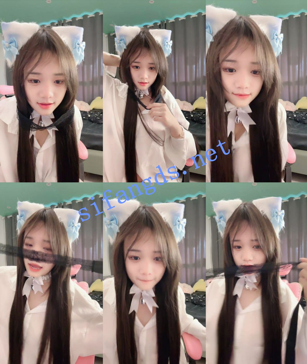 巨乳学妹!~ 骚狐狸精 全裸骚舞上帝视角天然美鲍一线天~ 图 05