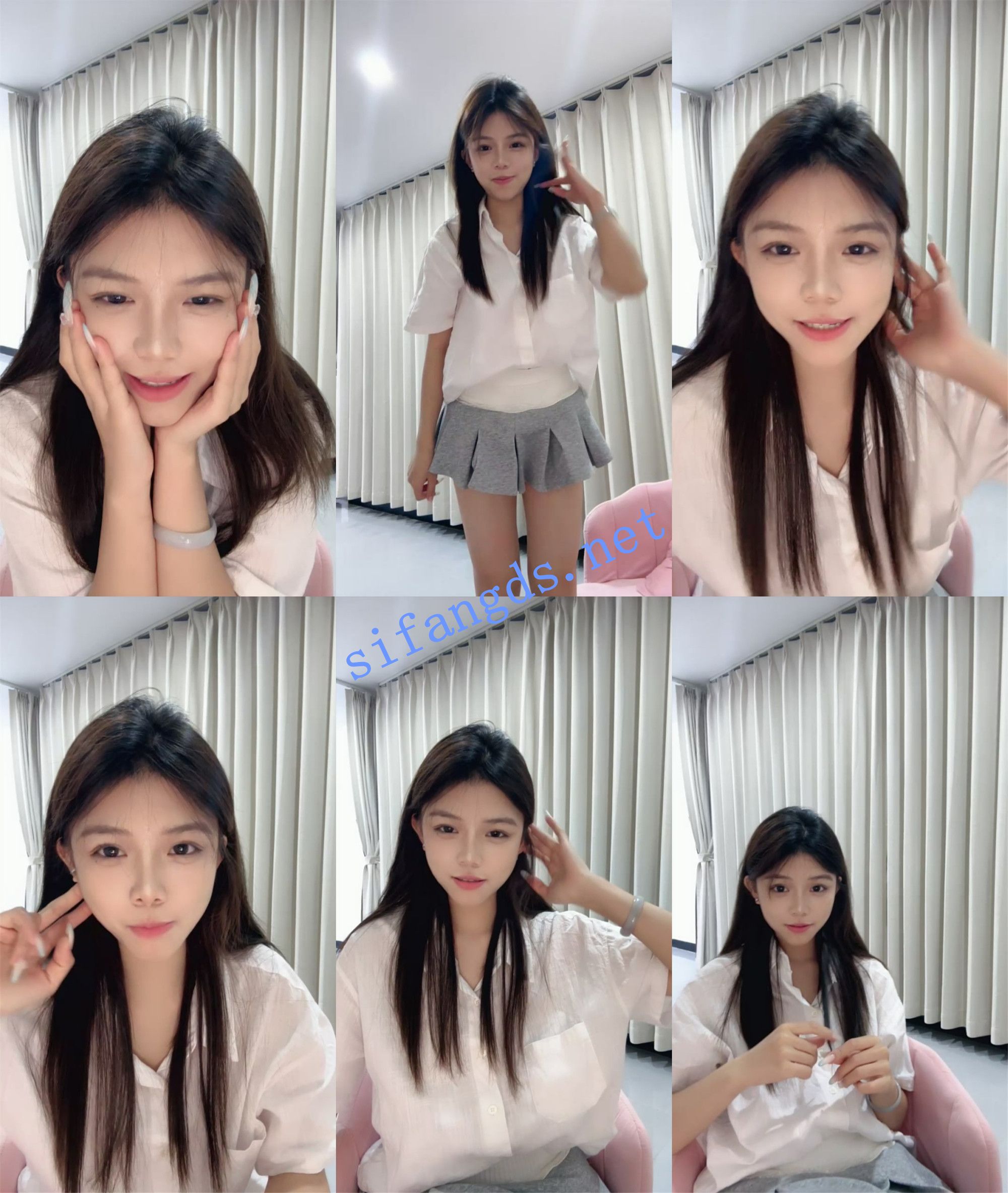 闪闪发光的小嫩逼~绝对天花板的女神~ 咪咪酱 脱光光大秀 图 01