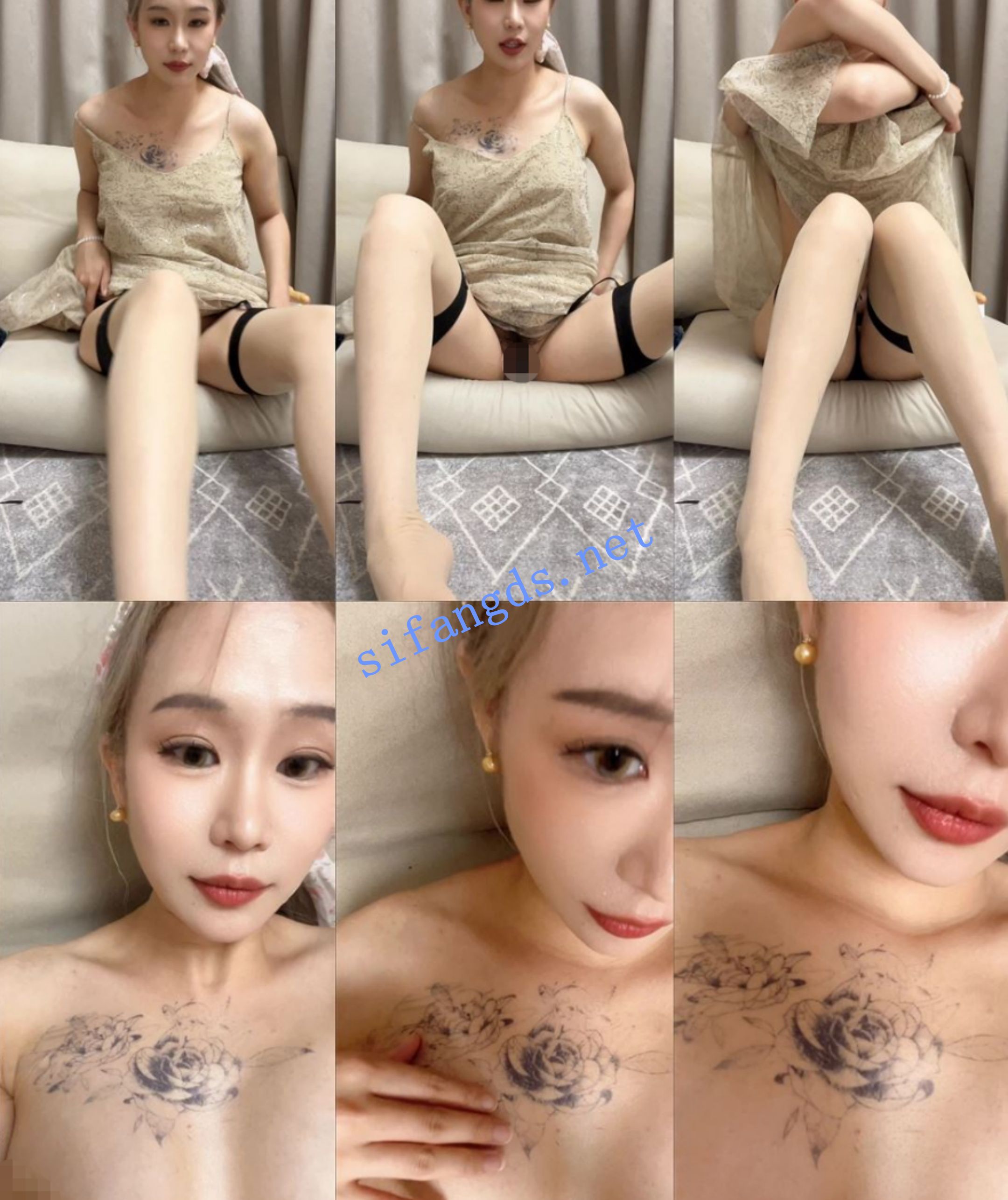 ❤️ 宵夜 美腿女神定制7:脚尖加固吊带肉丝假鸡巴自慰 图 02