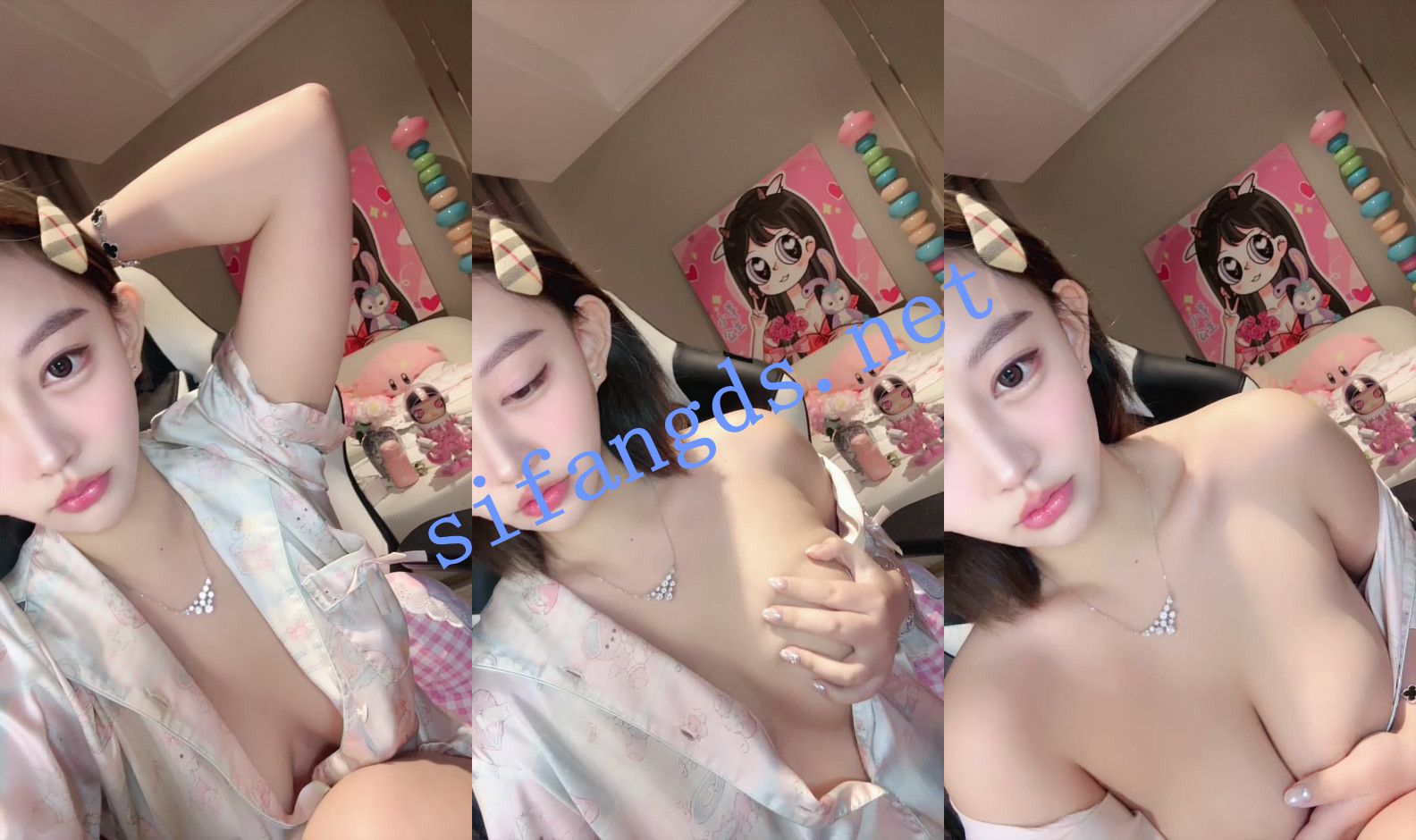 ⚡ 核弹! 王鹤棣的美羊 发育很好的小嫩模一线天! 图 01