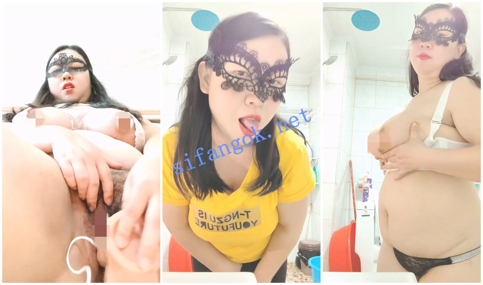 抖音福利 肉感巨乳肥臀熟女 艳艳肉乎乎 脸穴孕期自X 图 05