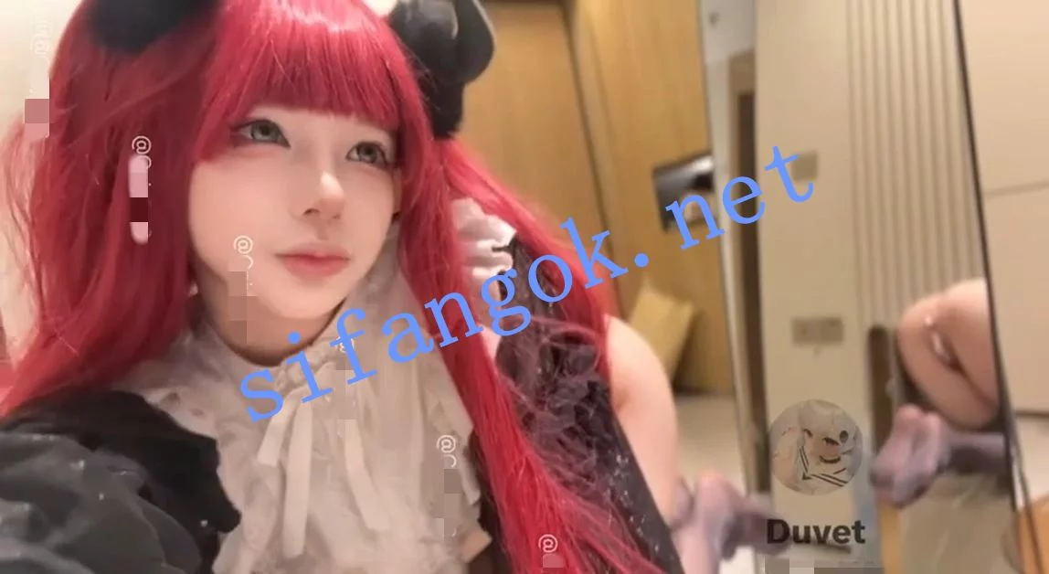 抖音推特卡哇伊软妹-Duvet 520高价道具自慰口交大尺度福利 图 20