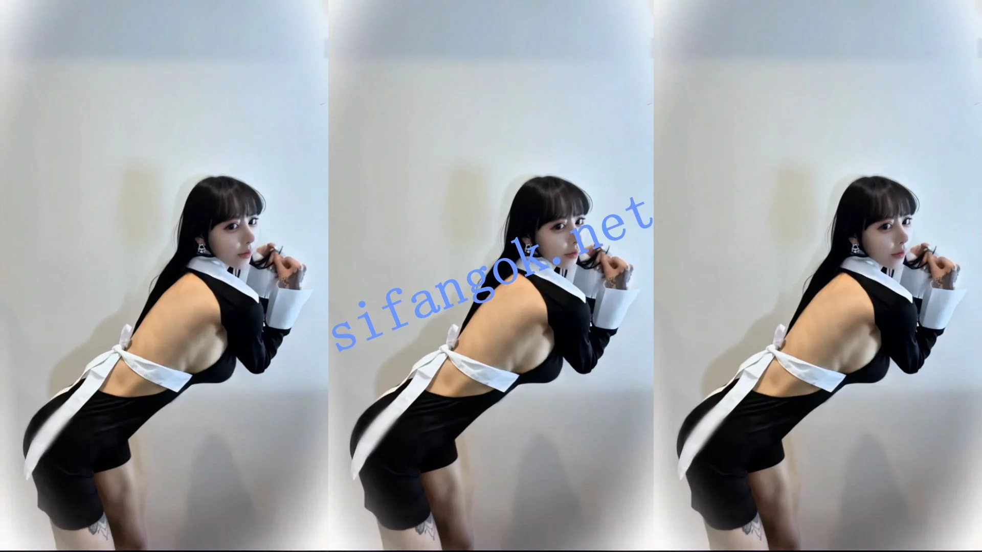 抖音 简鸽 120万粉网红 细腰巨乳 颜值主播 情趣骚舞17V 图 23