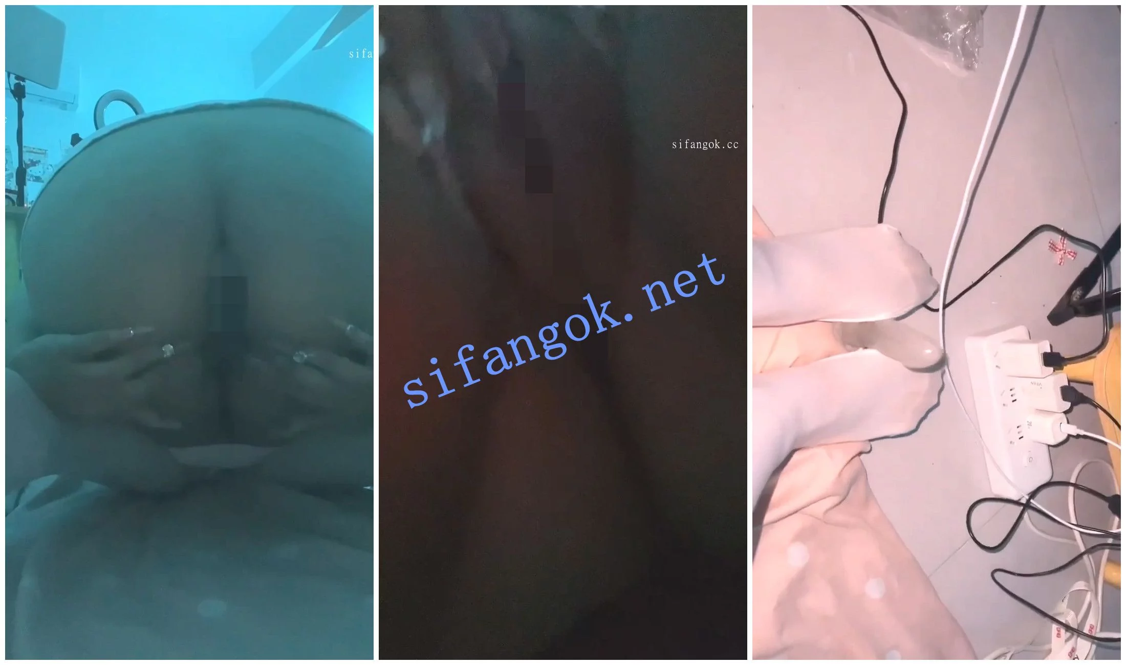 BIGO福利 苗条贫乳卡哇伊嫩妹 笨蛋小诗 自慰足交道具 图 02