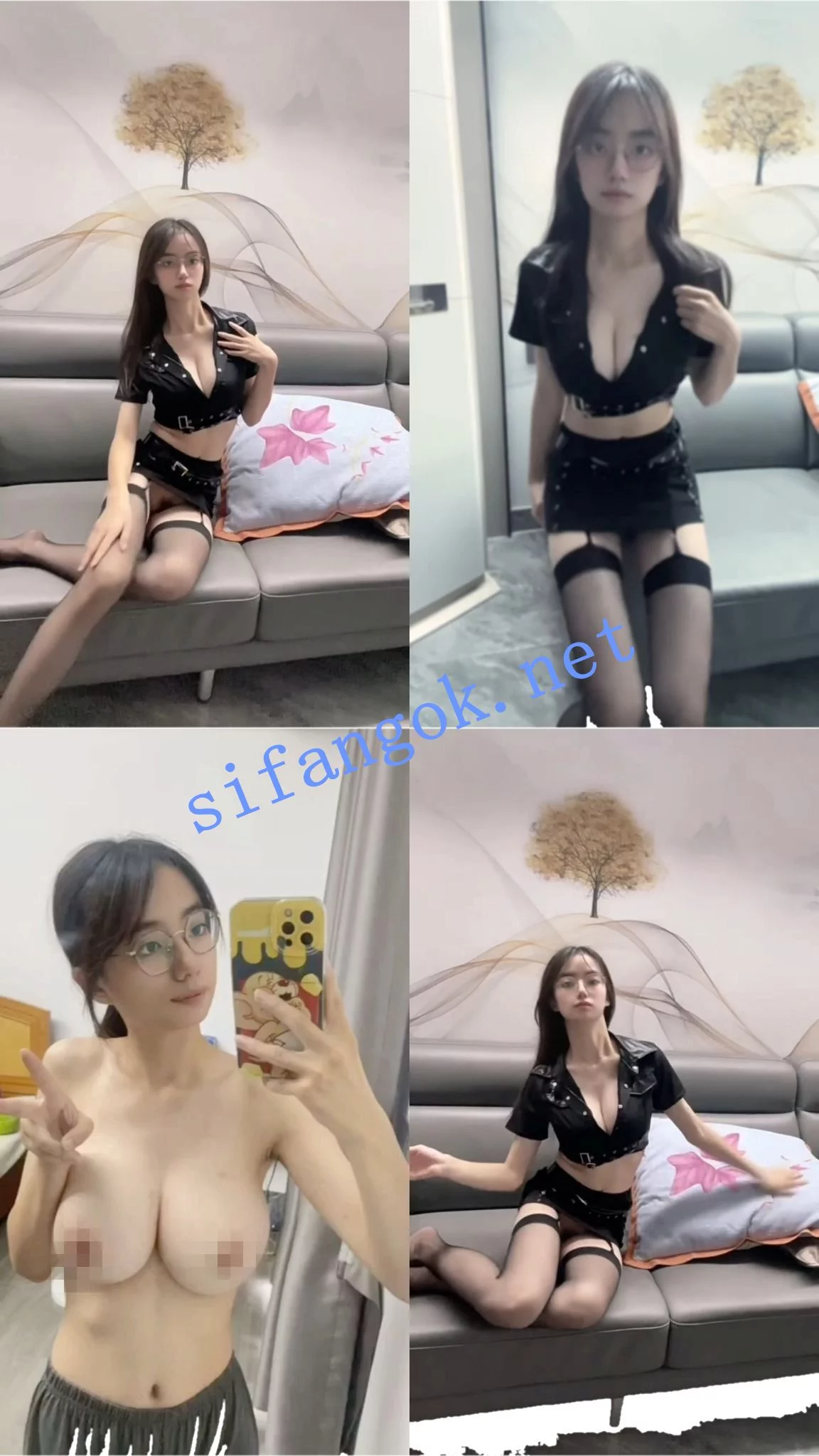 ✅ 泄密 极品眼镜反差小姐姐自拍 图 02