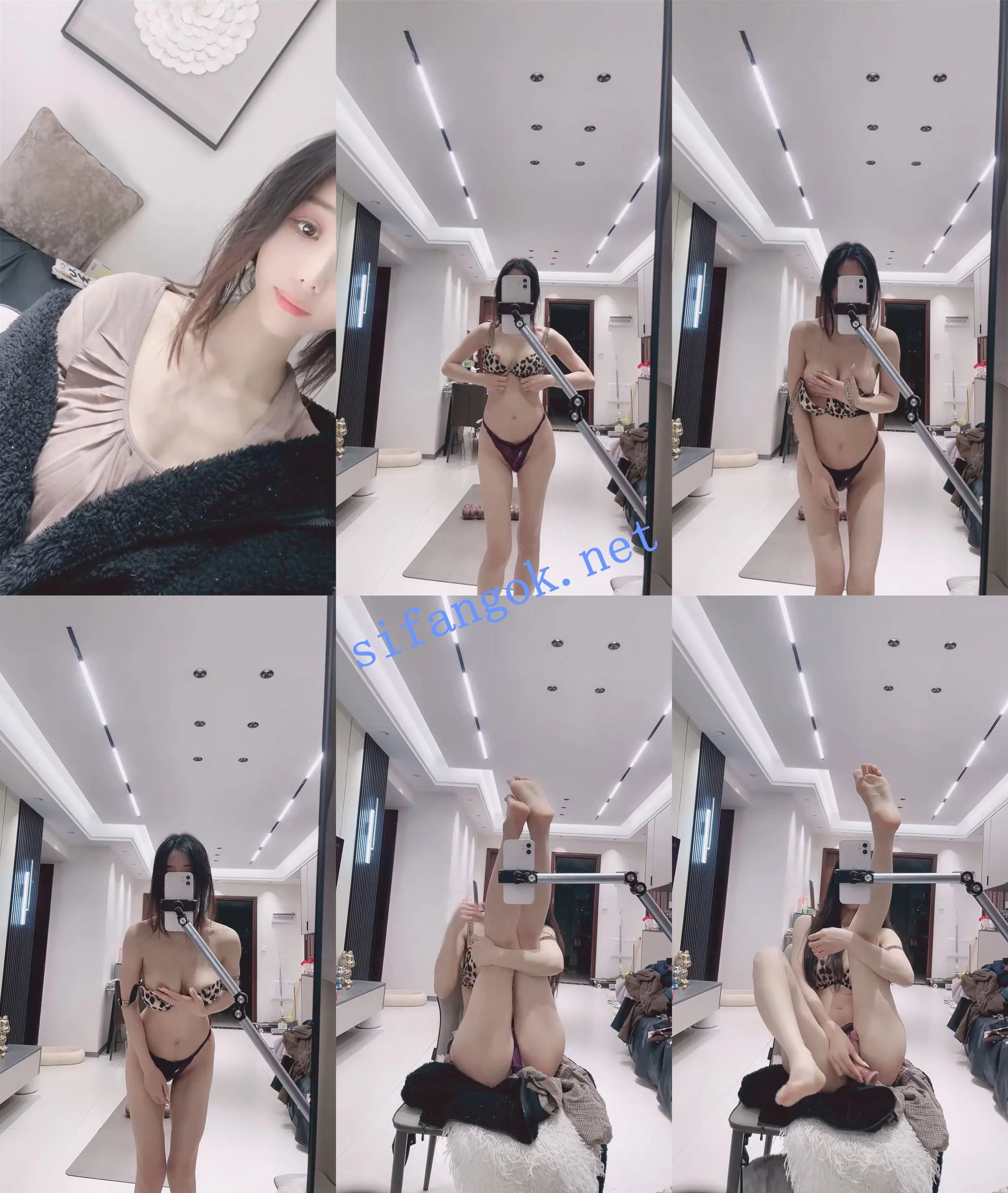 √最美绿播女神 ! 小小摆烂家 无死角的美~收费露点秀~2 图 01