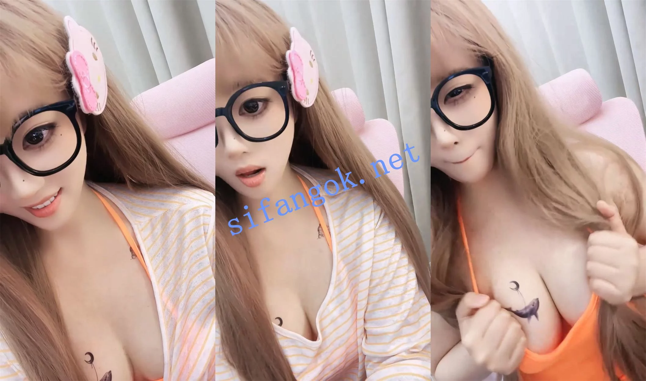 √反差超美眼镜妹! 糖豆 大奶荡漾~无套干逼 自慰尿一床 图 01