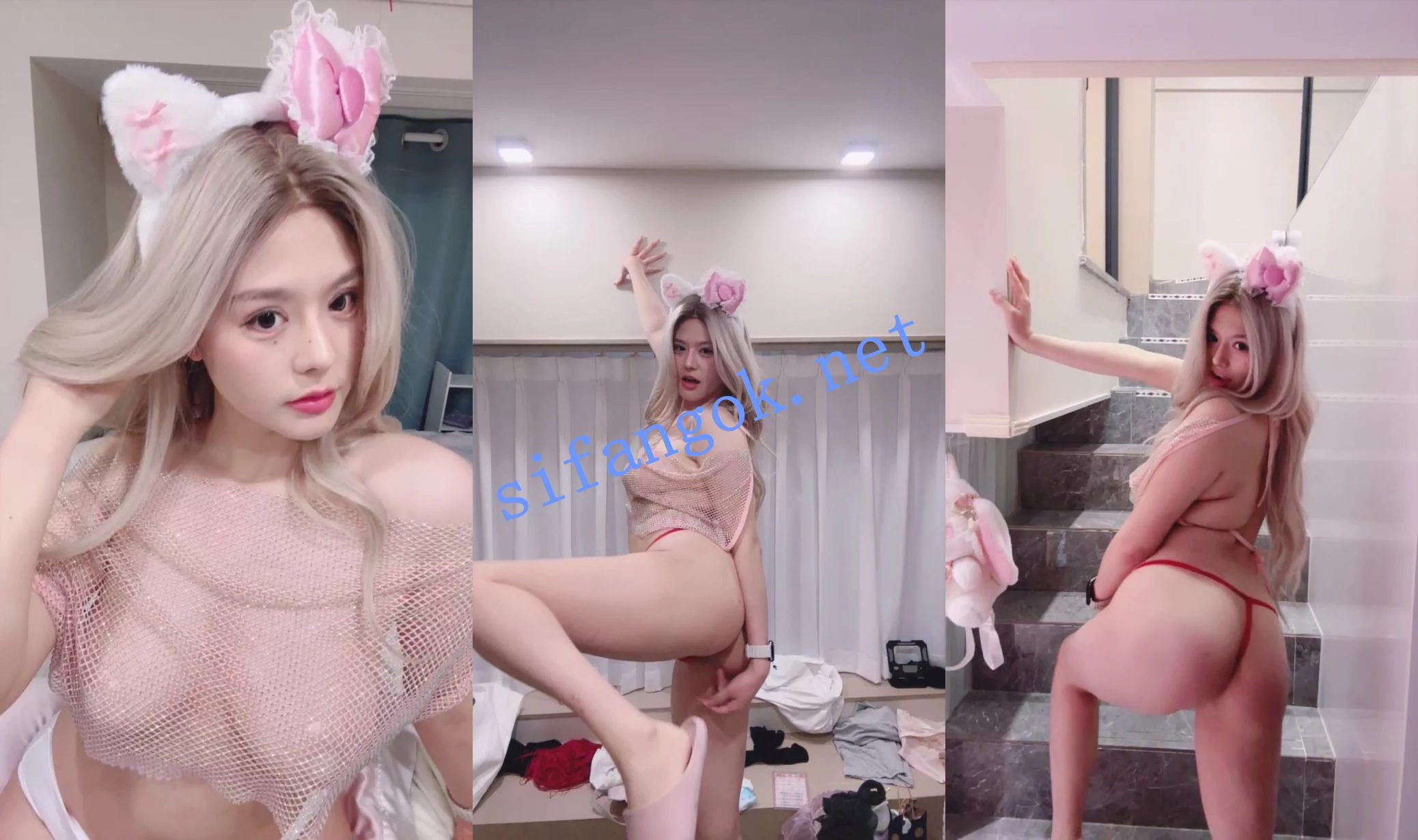 √淫荡芭比女孩~ 杭州瑶妹 巨乳肥臀炮架身材~全裸抠屄! 图 02