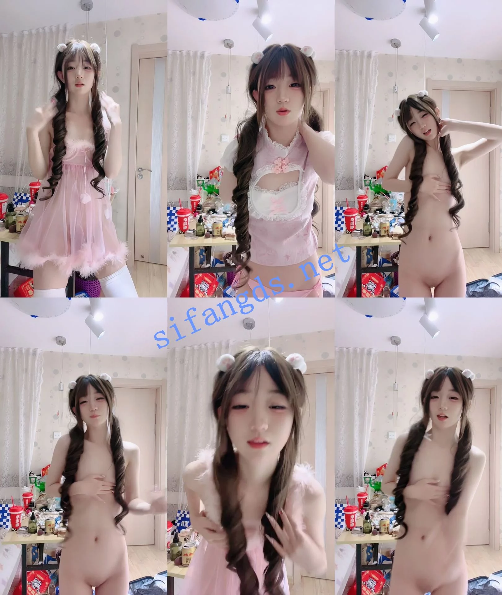 极品校花~全网最亮~【05洛丽塔】粉丝互动~制服裸秀~扒穴了