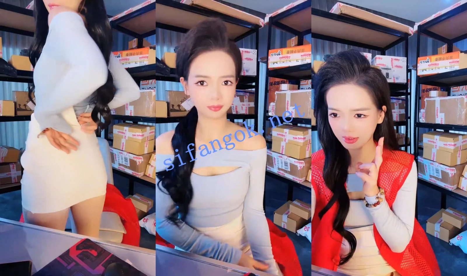 √气质女神 绝美! 小小晴 仓库上班塞跳蛋~厕所剧烈潮喷 图 03