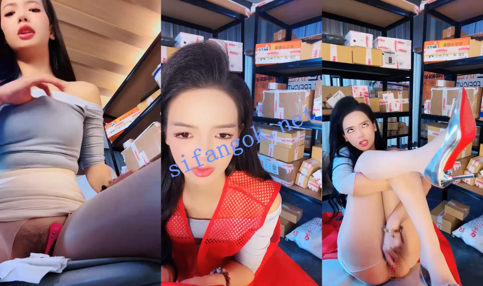 √气质女神 绝美! 小小晴 仓库上班塞跳蛋~厕所剧烈潮喷 图 02