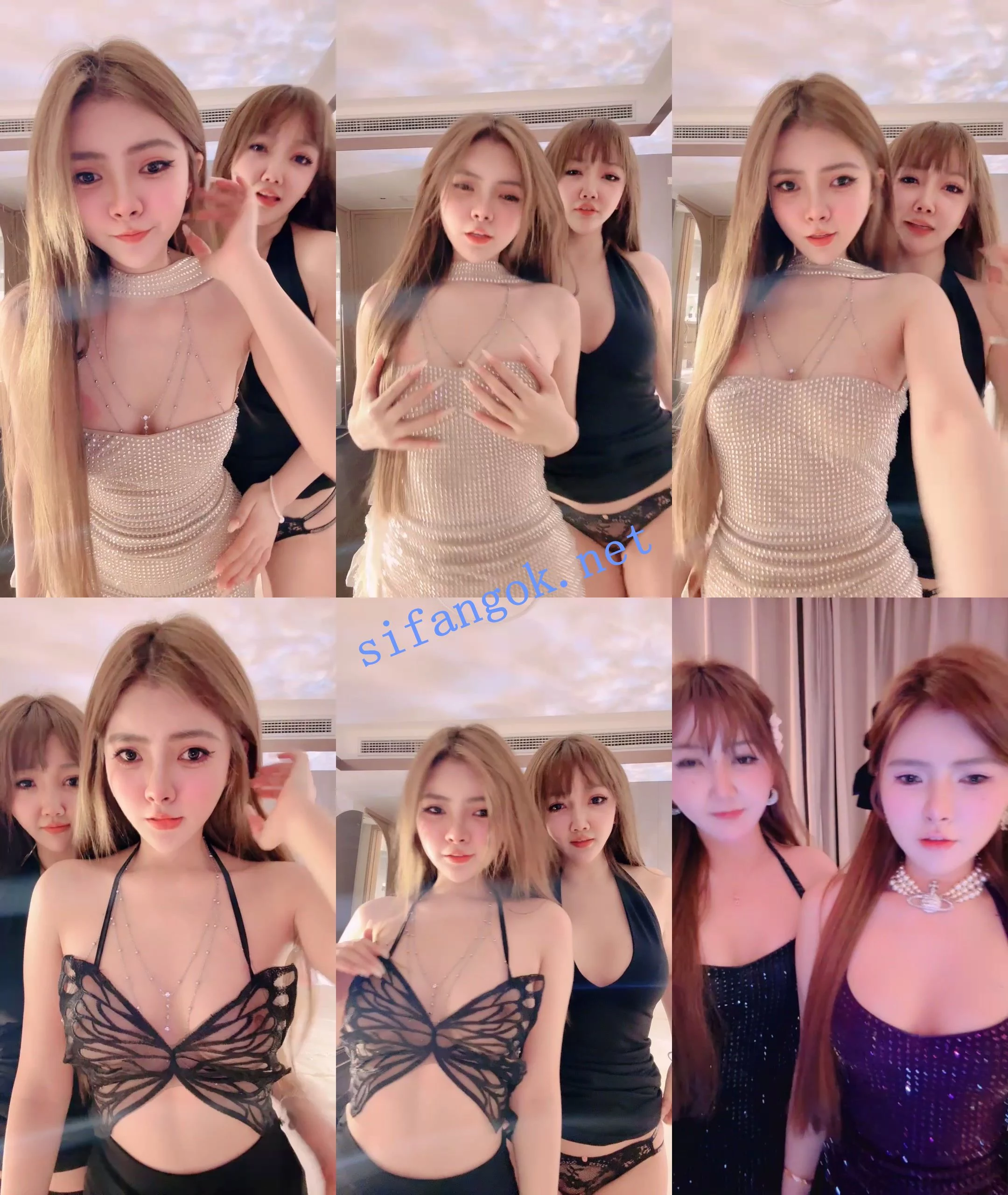 ☑️新人！双女神下海~美到炸裂~【青春两姐妹】100%秒射~！
