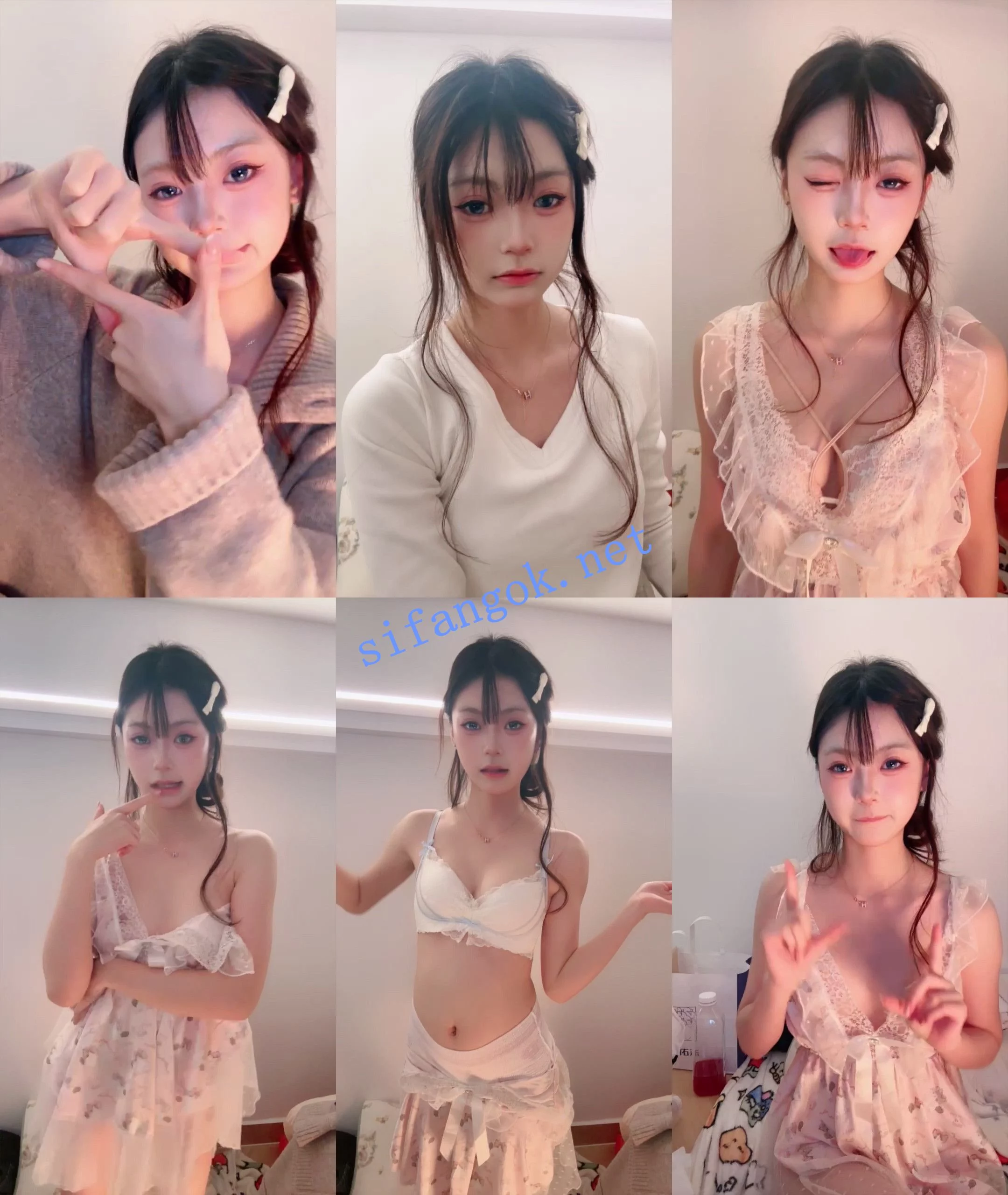 ♆ 小佳宝 超甜校花!美乳粉逼~沐浴~手势舞~掰穴自慰~! 图 10