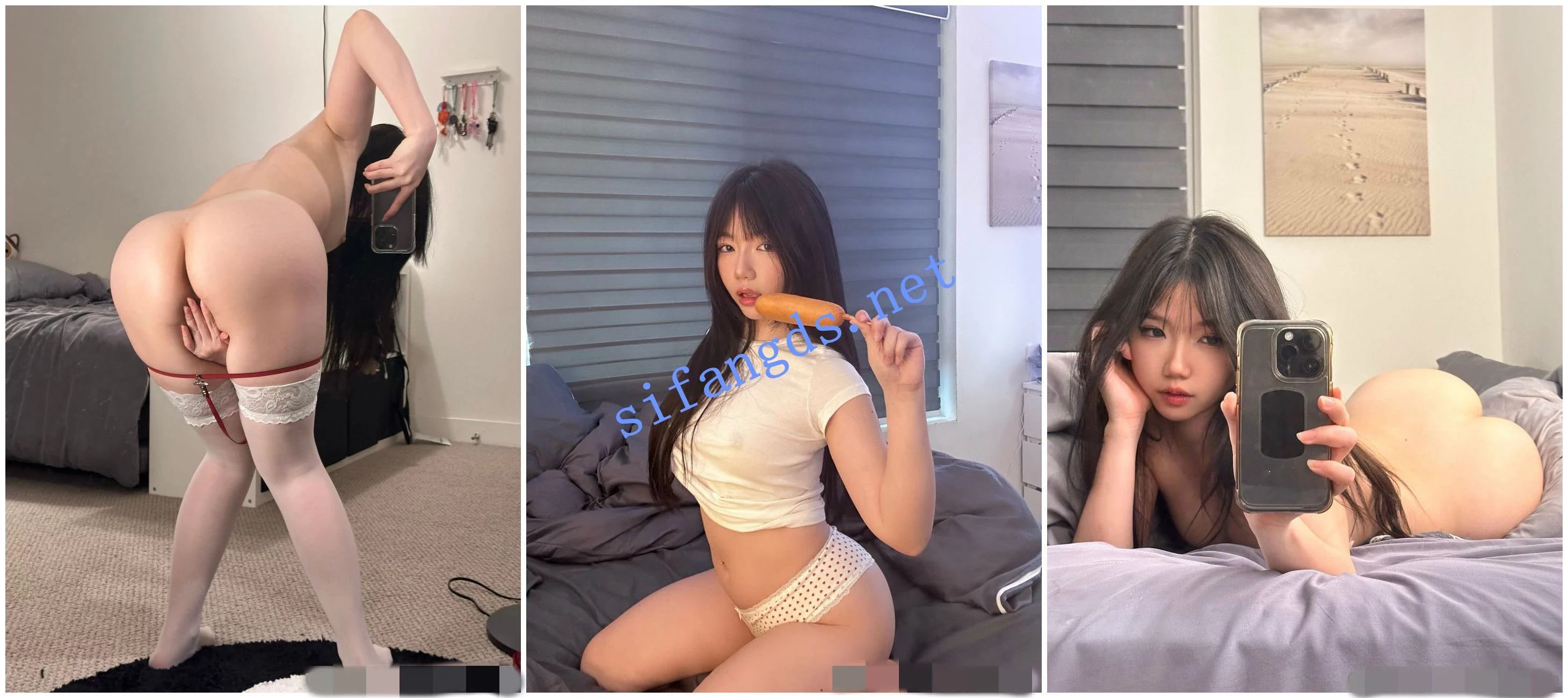 OnlyFans 甜美嫩妹 aryminh 脸穴同框自慰 图 03
