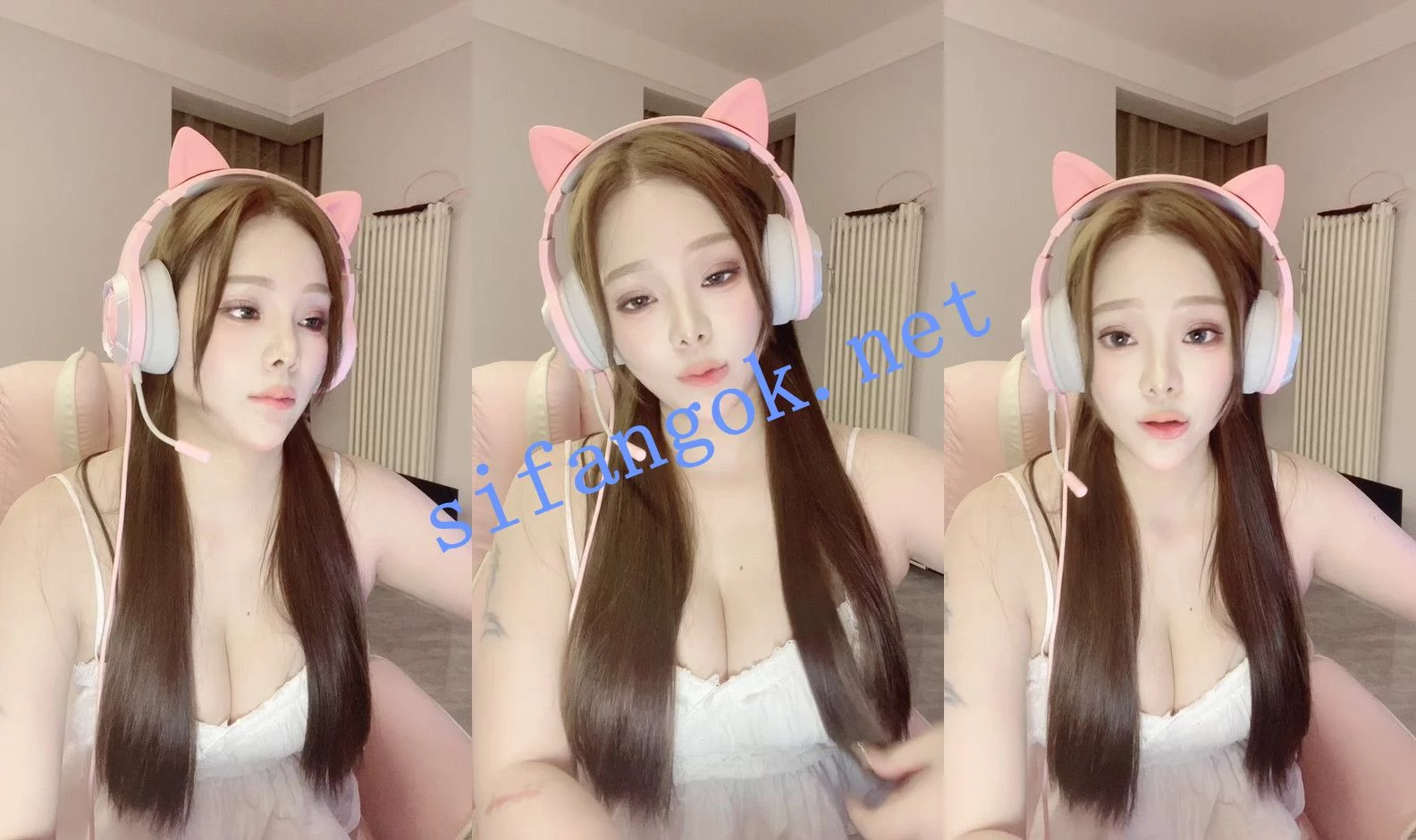 ⚡【小狐狐】女主播边玩游戏边给观众收费大秀！超级反差~