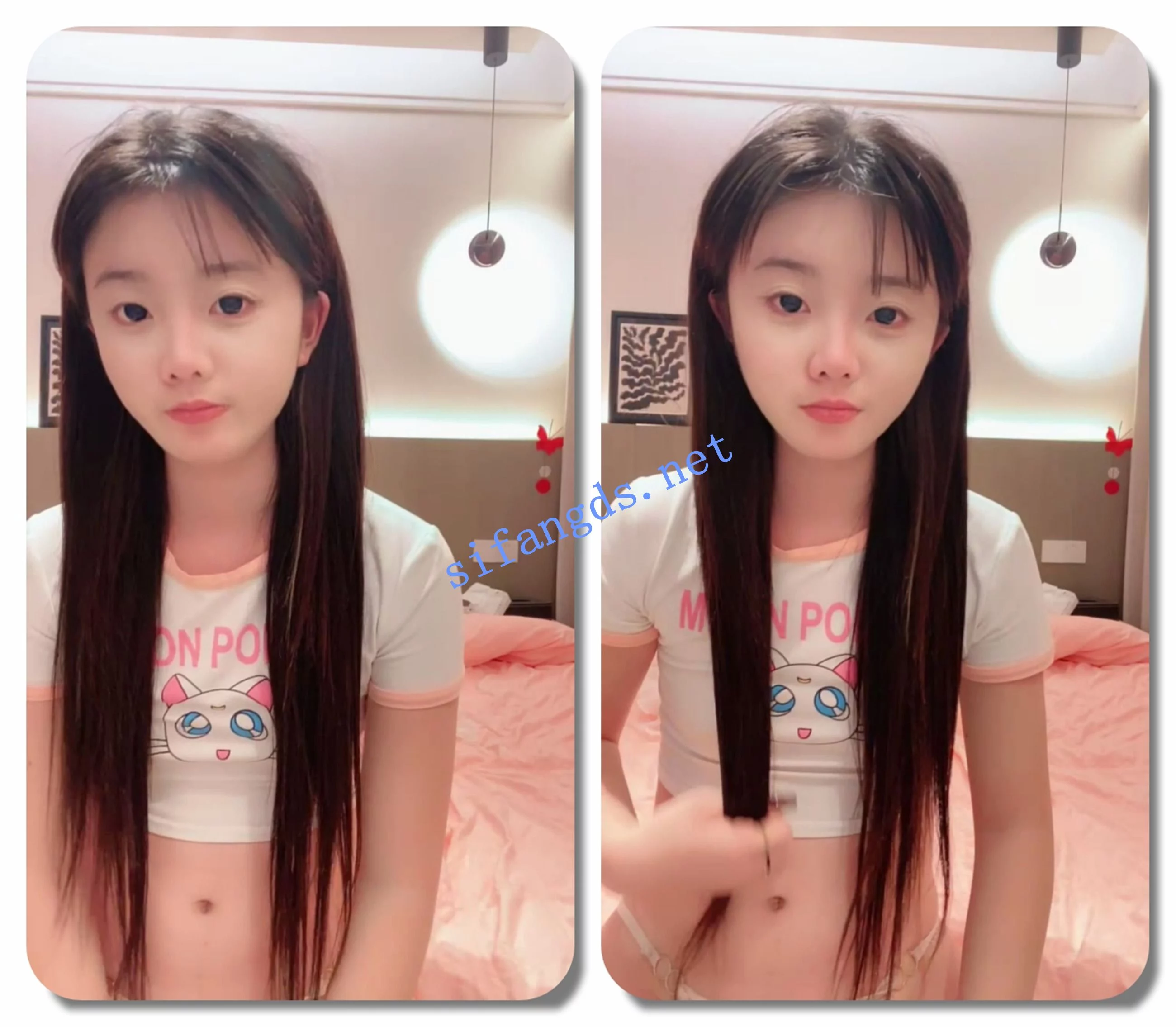 ██清纯学妹！【06小兔牙】大黑子自慰蝴蝶逼，皮肤白嫩