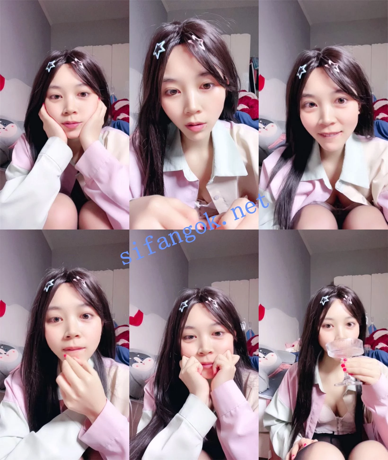 疯狂推荐！清纯校花下海！好美~【女大】道具自慰！超过瘾~