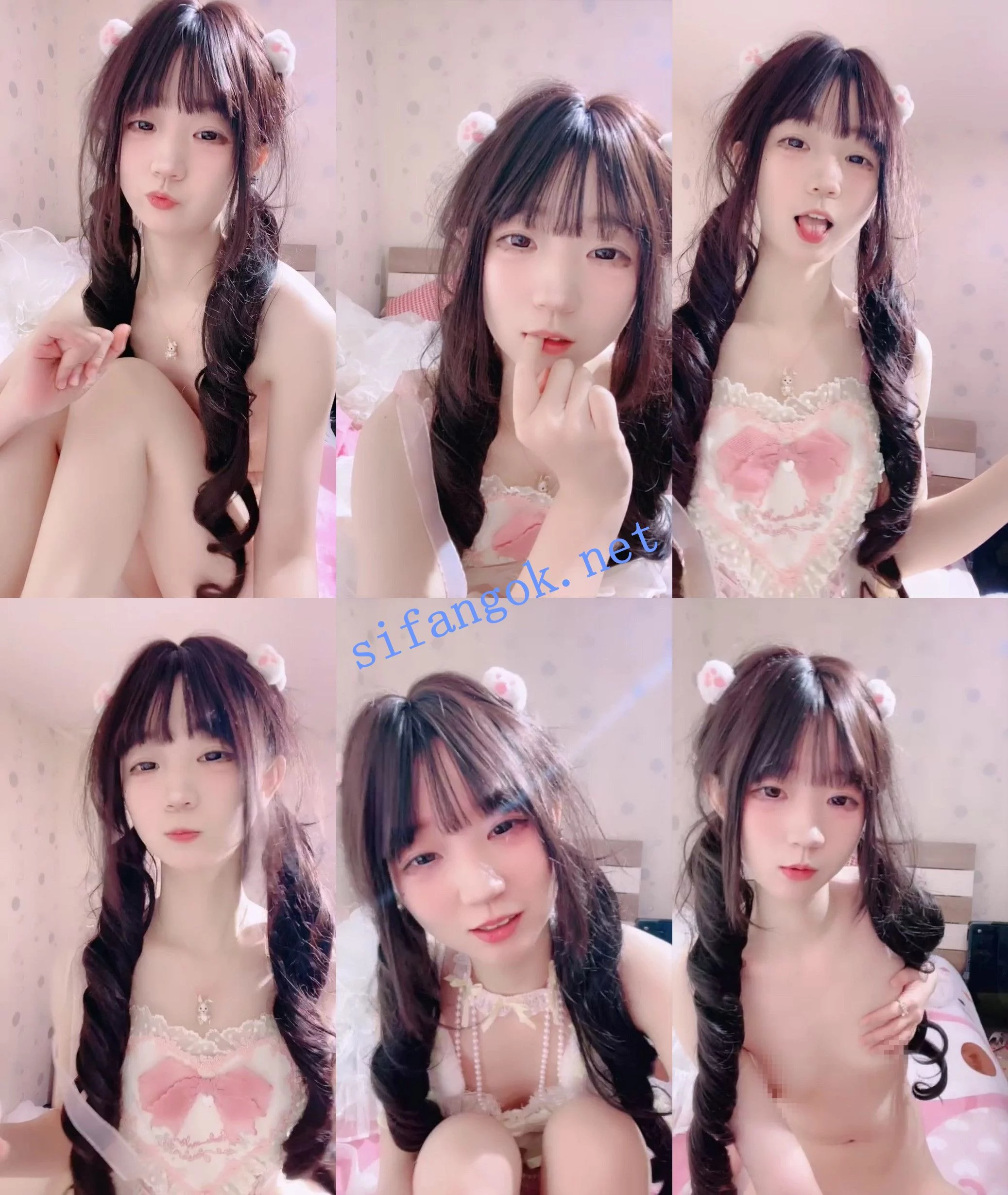 ⚜️纯情萝莉【邪恶双马尾】道具自慰~~无毛小穴粉的不行！