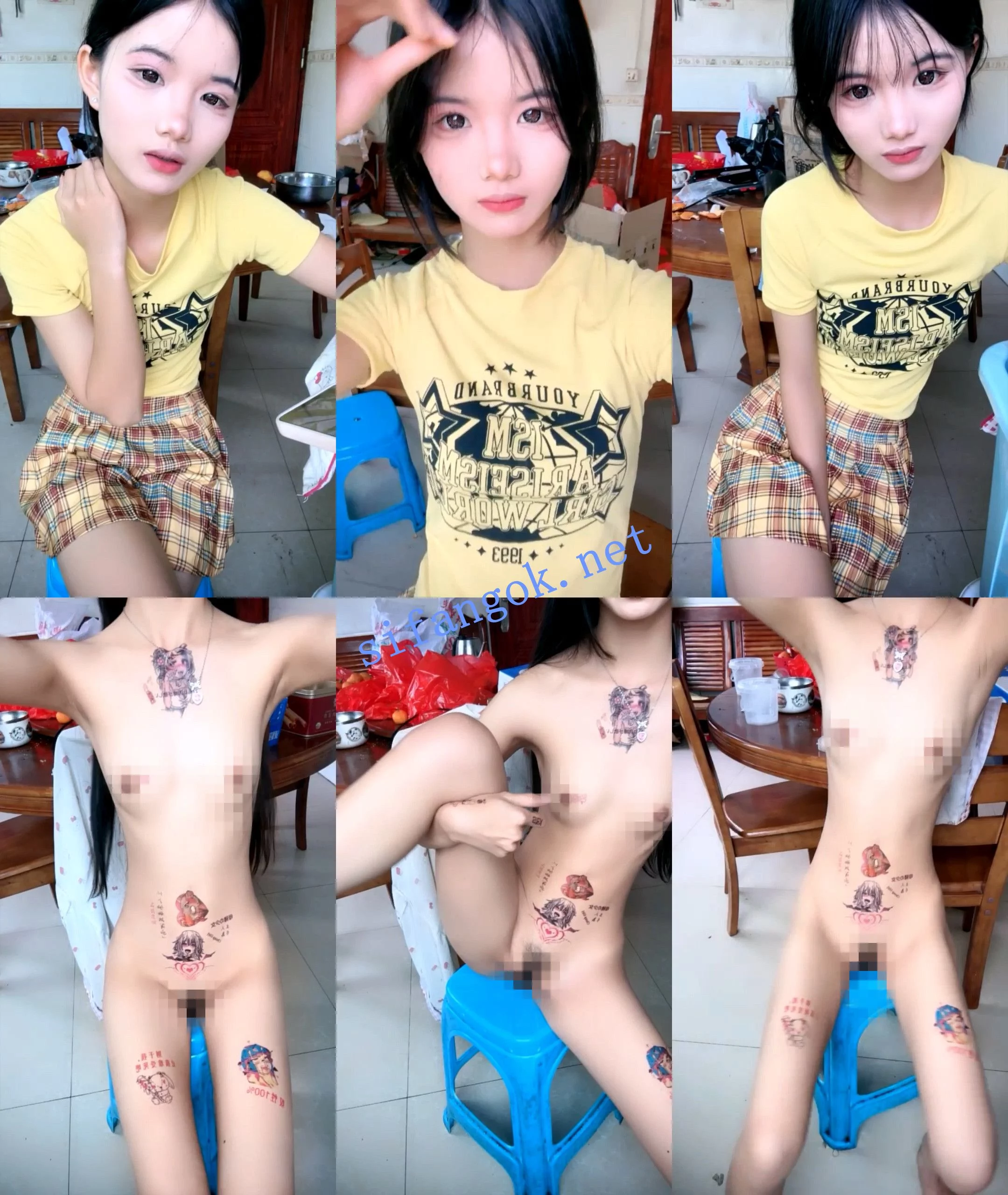 ♆♆【水嫩宝宝】农村美少女~户外跳蛋~开房3P轮操~大叔爆操