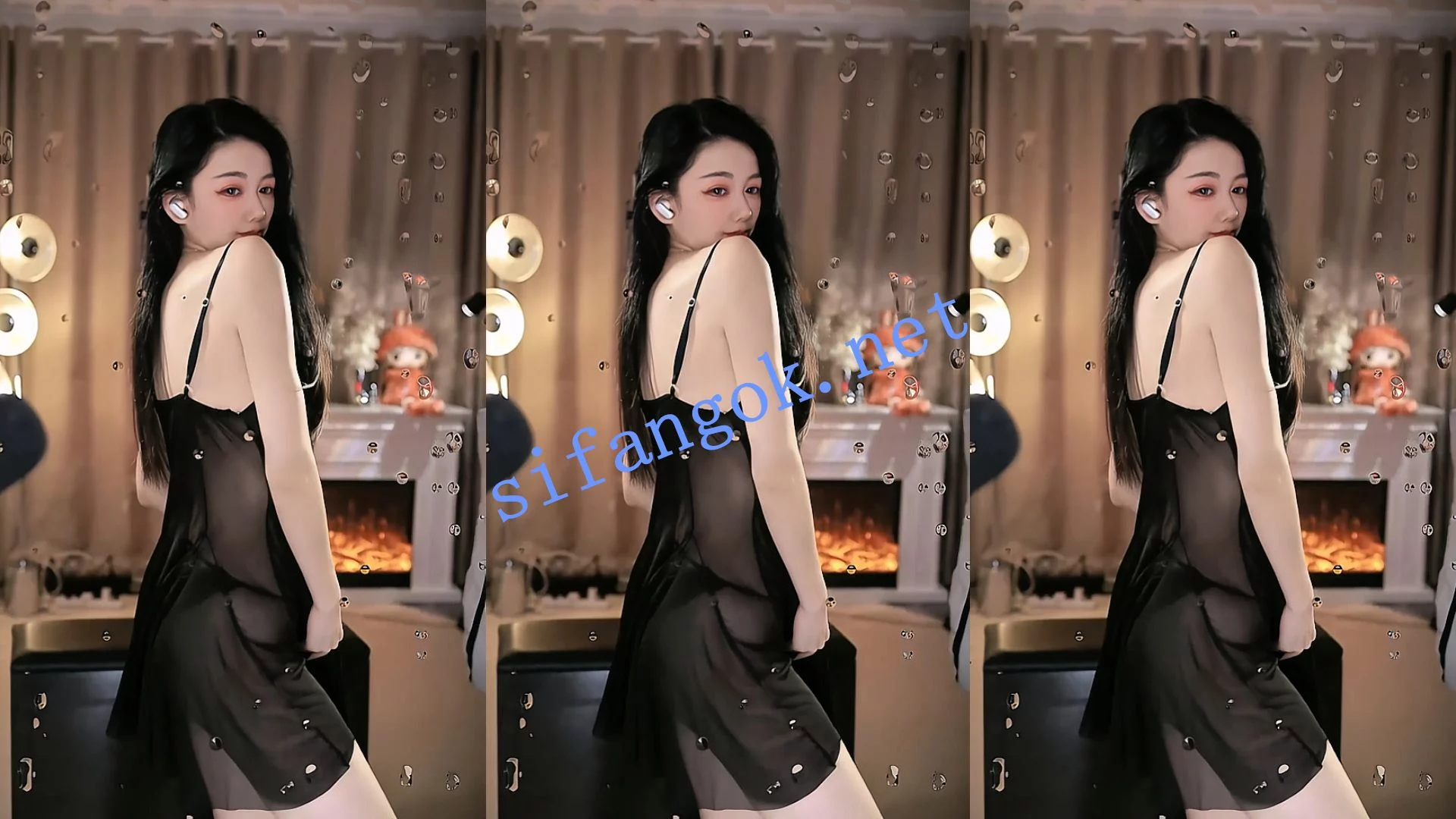 来秀 热舞米兔 大奶美女 透视漏丁骚舞 精选4V 图 04