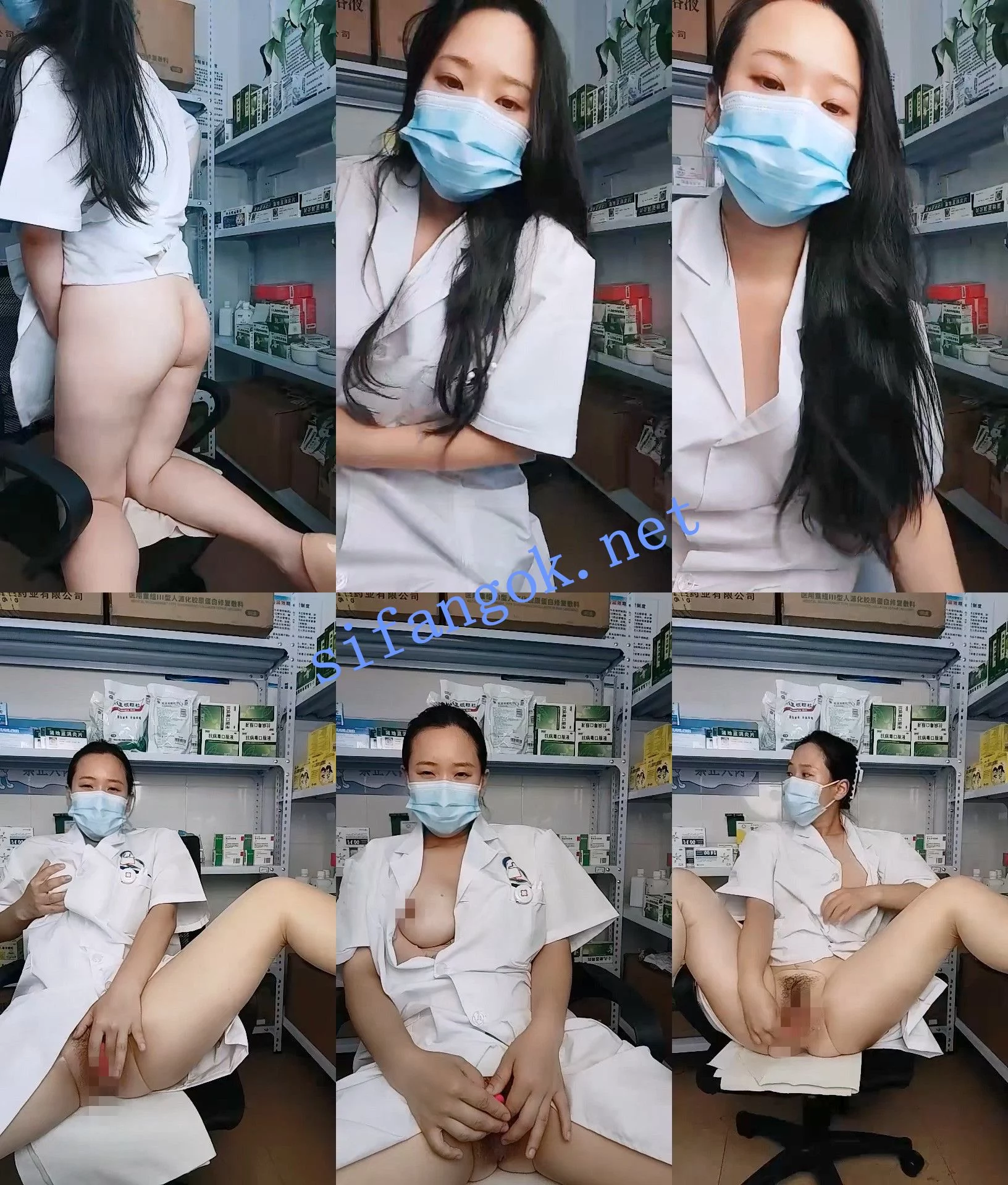♆♆ 湾湾 医院药库~! 偷播~巨乳肥臀~跳弹狂震~爽到不行10 图 08
