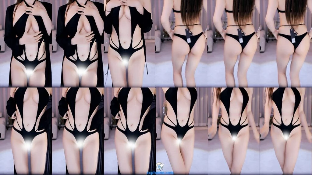 【斗鱼 张**】高价土豪私人大尺定制热舞 情趣连体比基尼 肤白貌美巨乳半球！(1V/3分12)