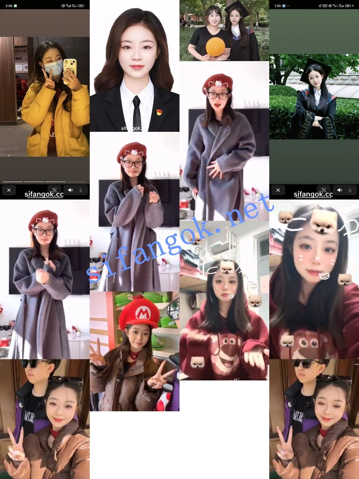 重磅 素人流出第j九弹 反差妹子啪啪 露脸 都是极品妹子 图 02