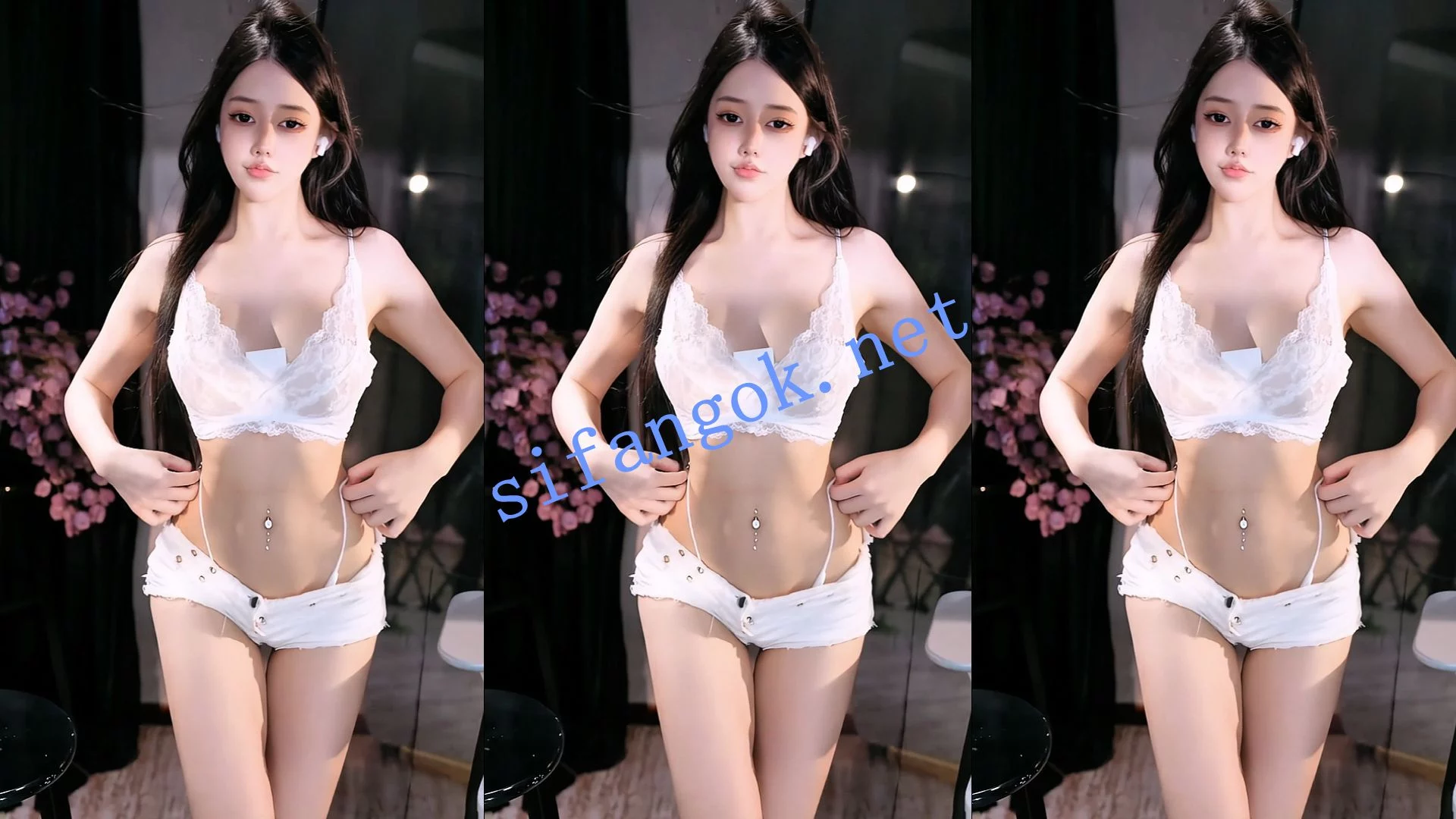 【来秀】妹妹o  还是穿个胸罩跳舞好看点  精选新品7V