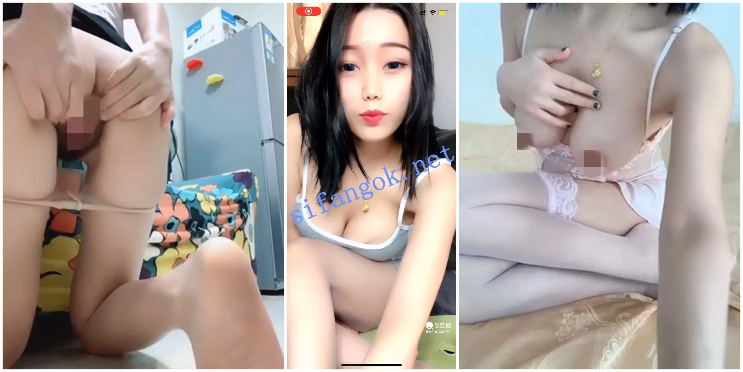 【易直播福利】大奶妹子【谢大大】道具自慰揉奶抠穴