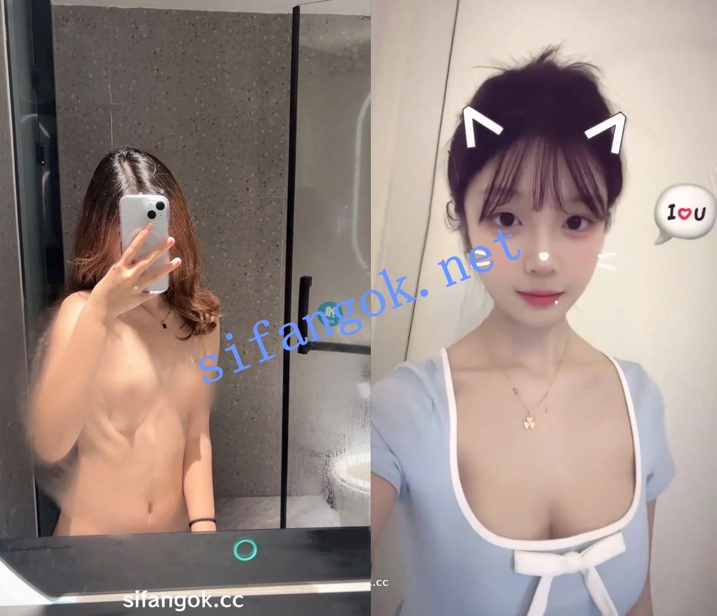 抖音 清纯博主 壹百万 大尺度1V1 裸体 后背掰穴 诱人 图 13