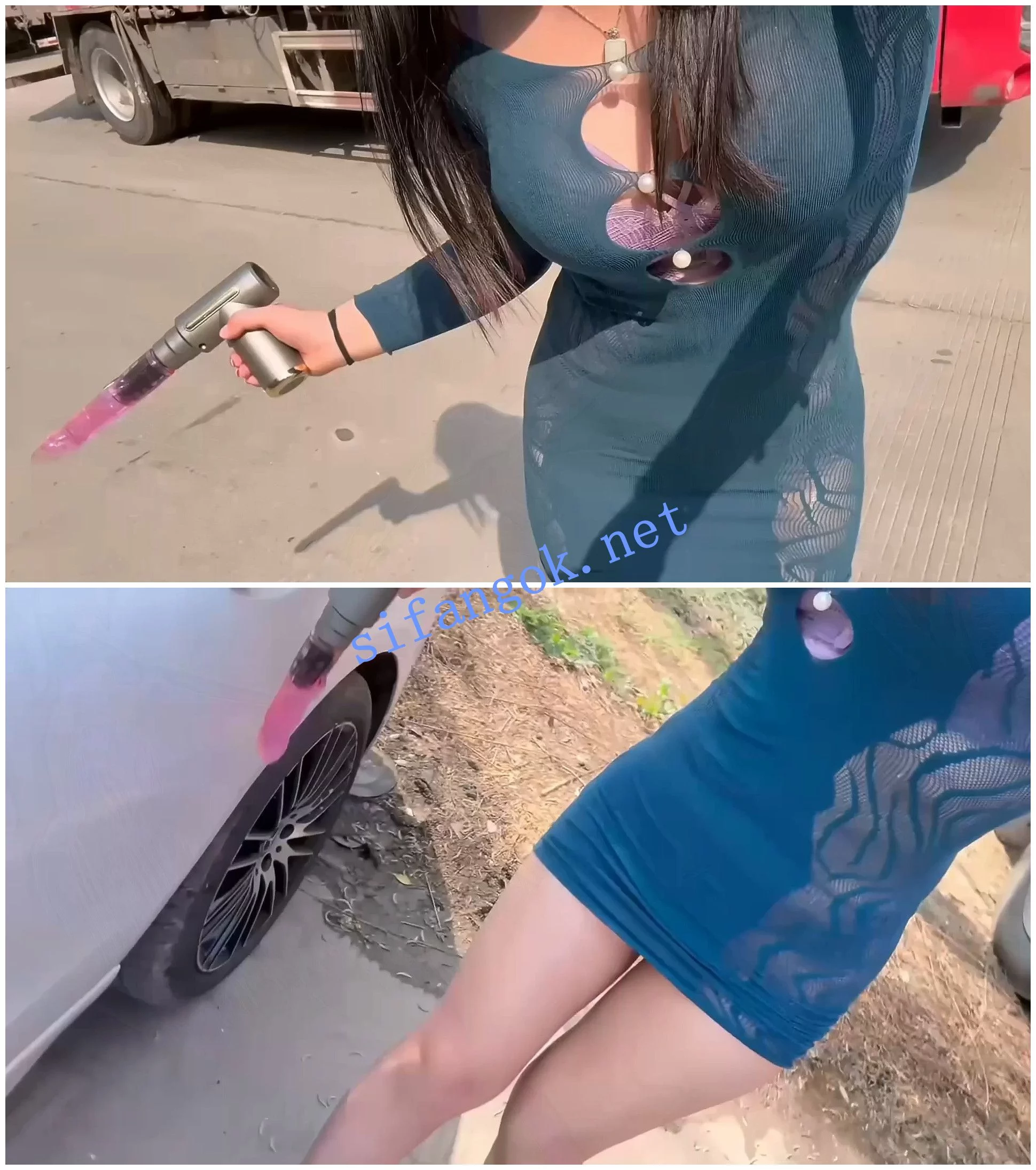快手福利 极品丝袜熟女 雅茹/雪儿/小小 道具自X丝足 图 11