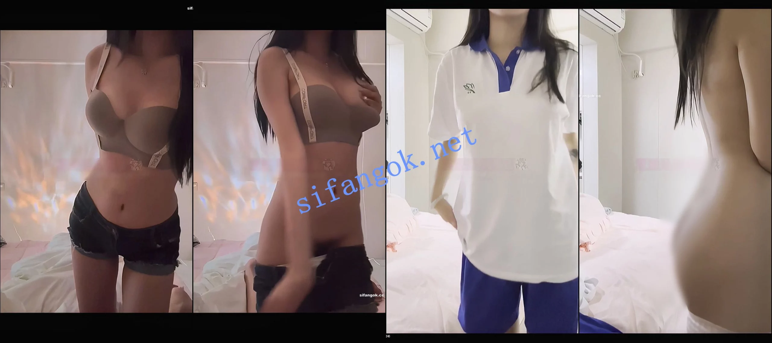 抖音 超漂亮反差博主 小叶 金主啪啪 特写紫薇 超肥穴 图 16